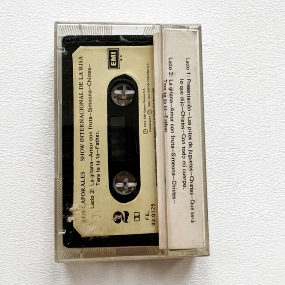Los Caporales Show Internacional De La Risa Audio Cassette Tape Comedy - Picture 2 of 4